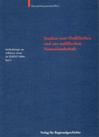 Studien zum Ostfälischen und zur ostfälischen Namenlandschaft