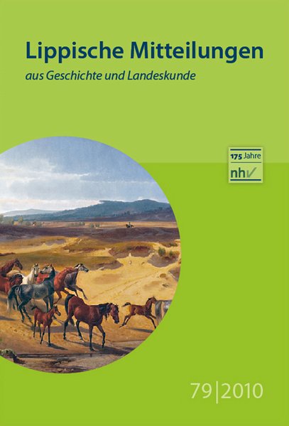 Lippische Mitteilungen aus Geschichte und Landeskunde / Lippische Mitteilungen aus Geschichte und Landeskunde